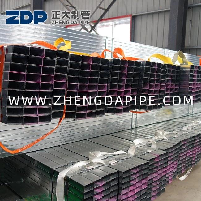 20X40 200X400 Pre Galvanzied ristkülikukujuline toru