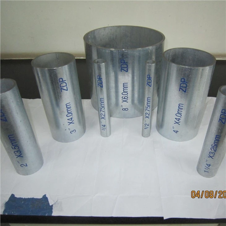 BS 1387 Galvanized Steel Pipes DN20 -DN200