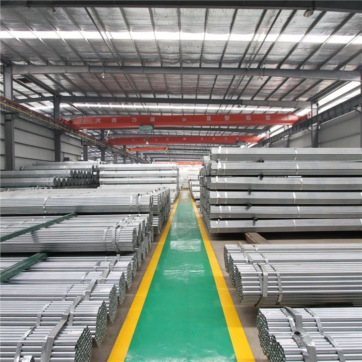 JIS G3444 tsingitud GI tellingute toru toru 48,3 * 2,4 * 6000 mm